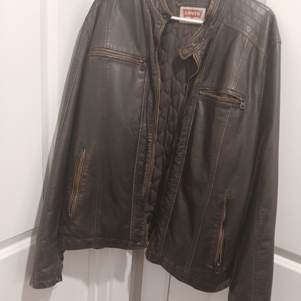 Levi's Dark Brown Quilted Jacket